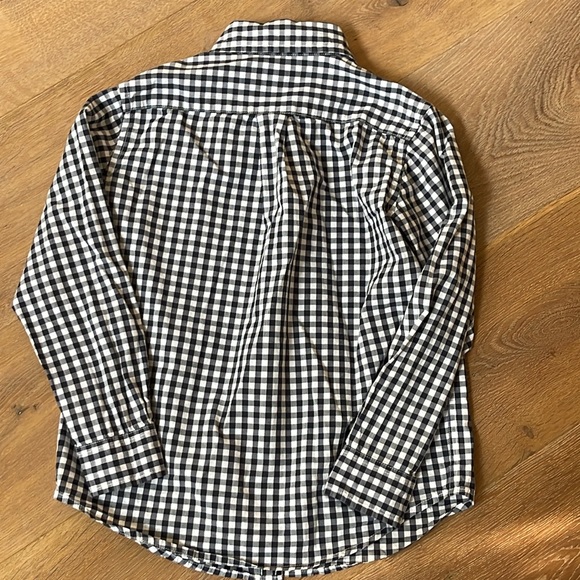 J&J navy and white gingham button down - Picture 6 of 6